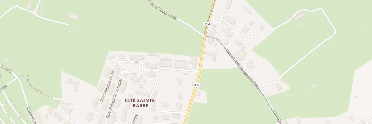 Plan du 1 Rue Charton à Flamanville