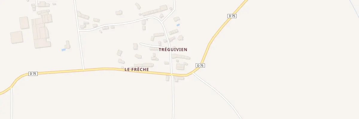 Plan du 9001 Tréguivien à Pleugueneuc