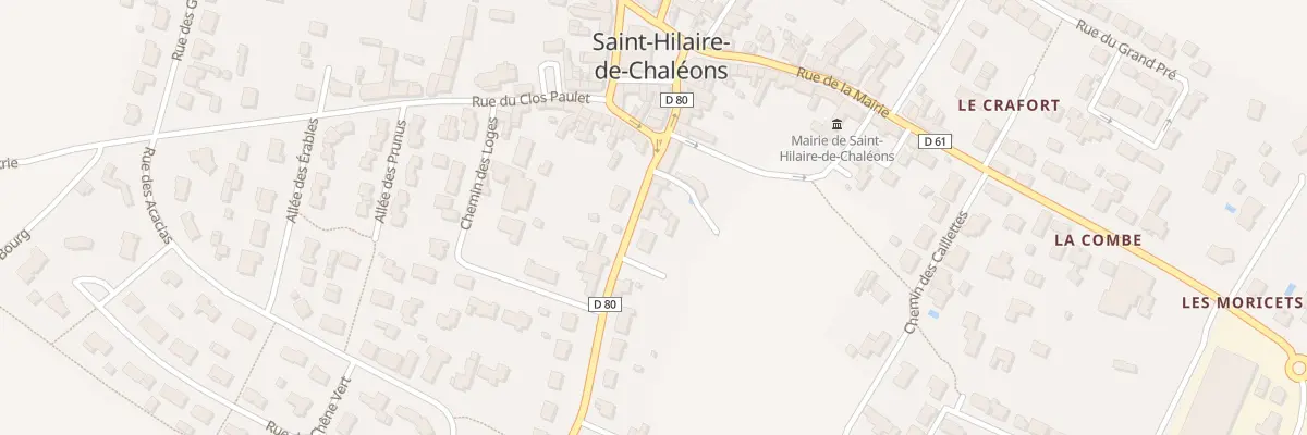 Plan du 11 Rue de la Bonne Fontaine à Saint-Hilaire-de-Chaléons