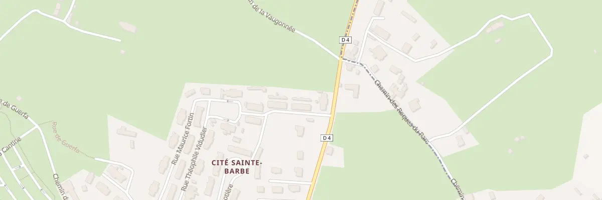 Plan du 4 Rue Charton à Flamanville