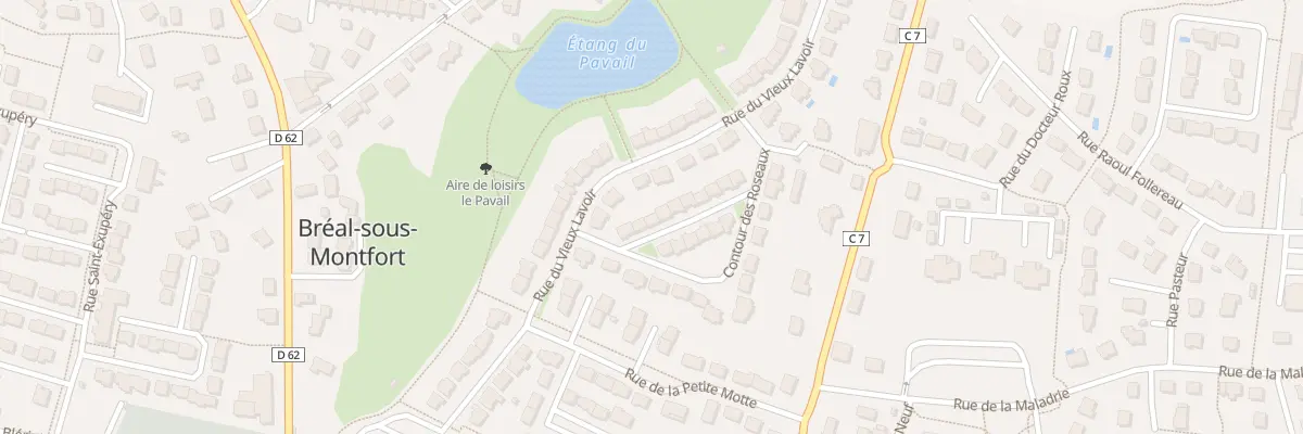 Plan du 6 All des Nénuphars à Bréal-sous-Montfort