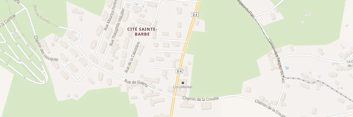 Plan du 23B Rte de Diélette à Flamanville
