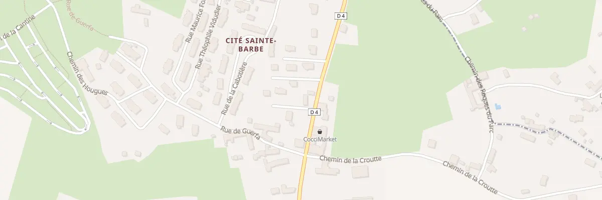 Plan du 23 Rte de Diélette à Flamanville
