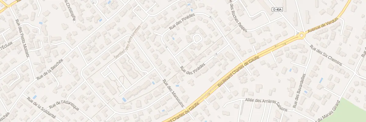 Plan du 24 Rue des pinèdes à Bretignolles-sur-Mer