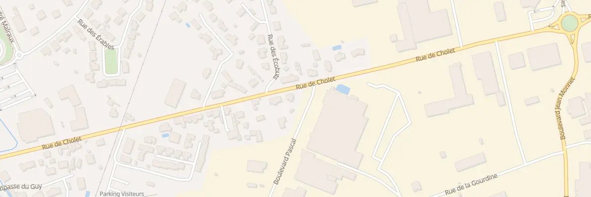 Plan du 64 Rue de cholet à Challans