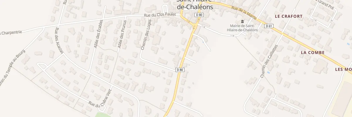 Plan du 10 Rue de la Bonne Fontaine à Saint-Hilaire-de-Chaléons