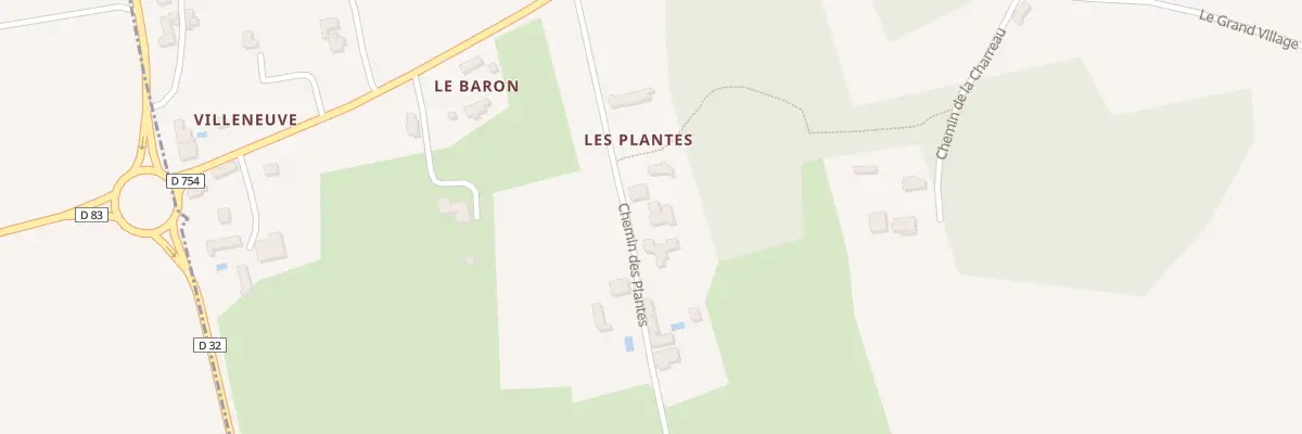 Plan du 175 Che des Plantes à Commequiers