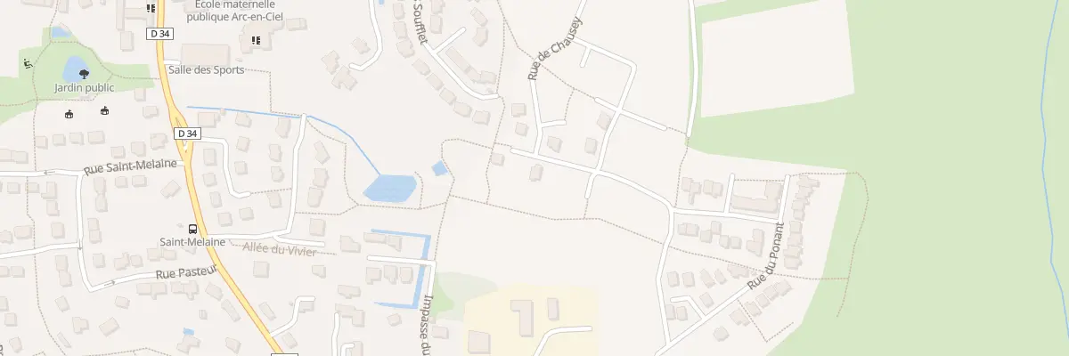 Plan du 35 Rue de Chausey à Cintré