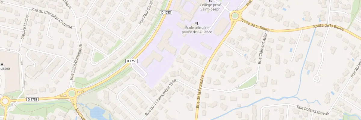 Plan du 5 Sq du Verger à Challans