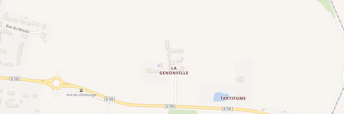 Plan du 4 La Genonville à Vue
