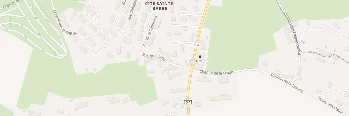 Plan du 4 Rue du Guerfa à Flamanville