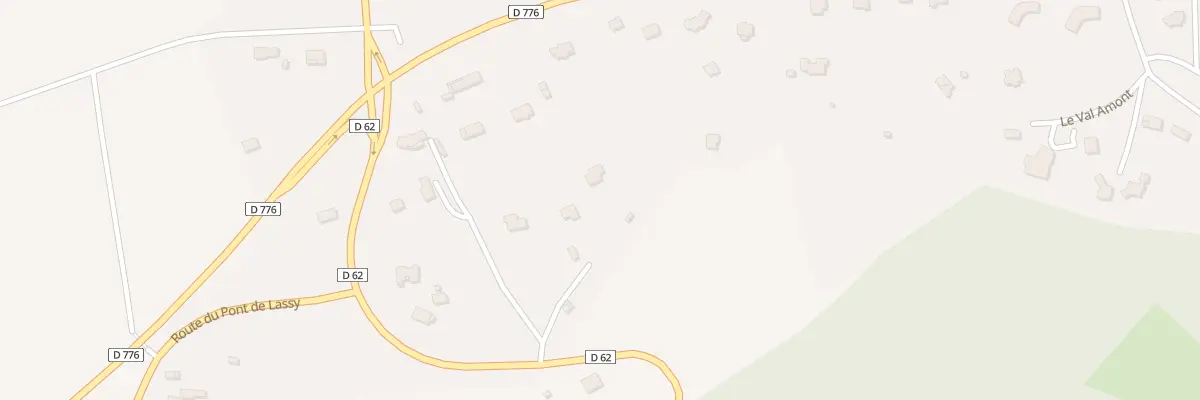 Plan du 4 Les Landes de Canut à Lassy