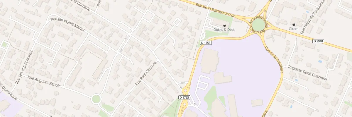 Plan du 8 Sq Gilbert Pajot à Challans