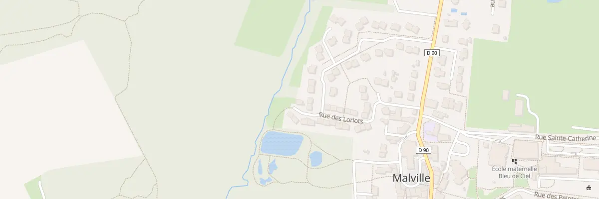 Plan du 15 Rue des Loriots à Malville