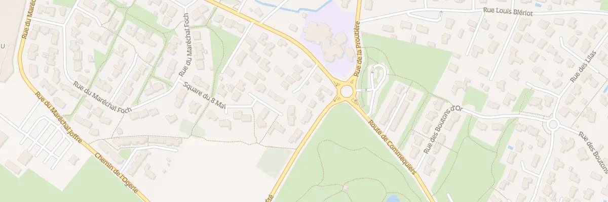 Plan du 9000 Sq du Maréchal Juin à Challans
