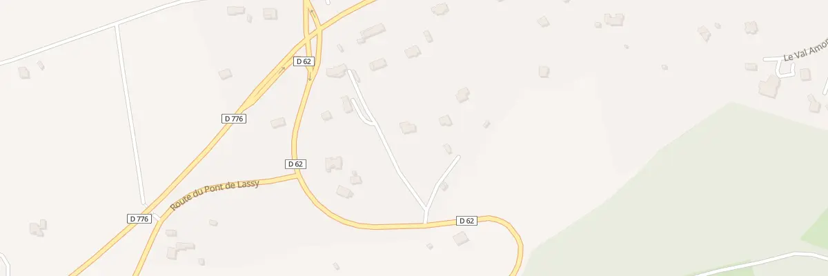 Plan du 5537 Les Landes de Canut à Lassy