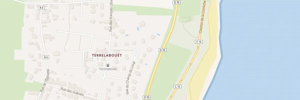 Plan du 16 Rue du Champ du Loup à Cancale