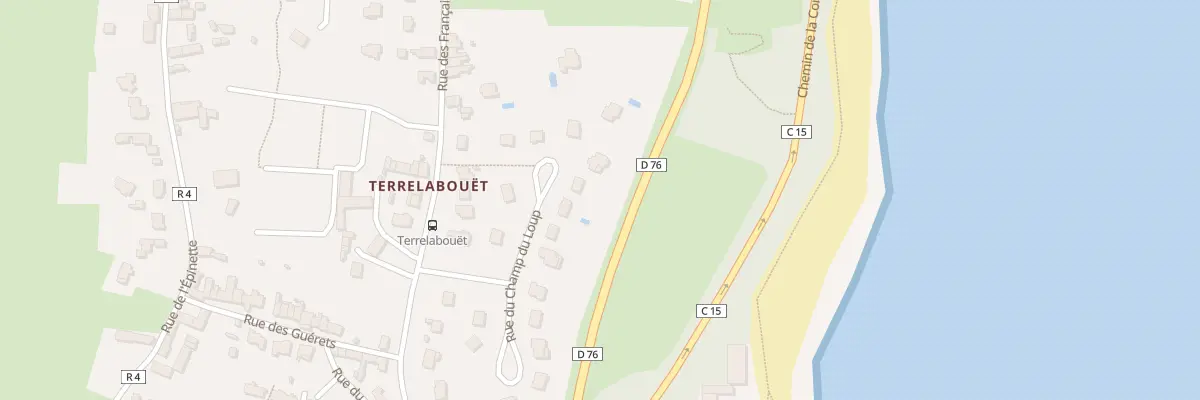 Plan du 15 Rue du Champ du Loup à Cancale
