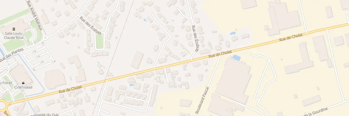 Plan du 49 Rue de cholet à Challans