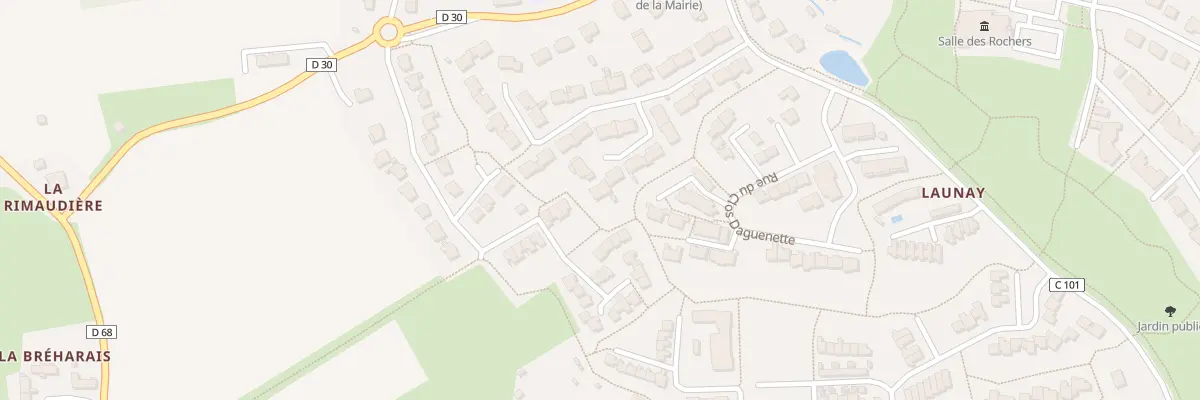 Plan du 11 Rue de la Rabine à La Chapelle-Thouarault