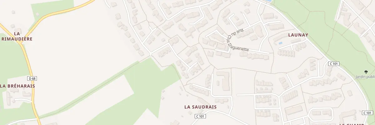 Plan du 42 Imp Tourterelle des bois à La Chapelle-Thouarault