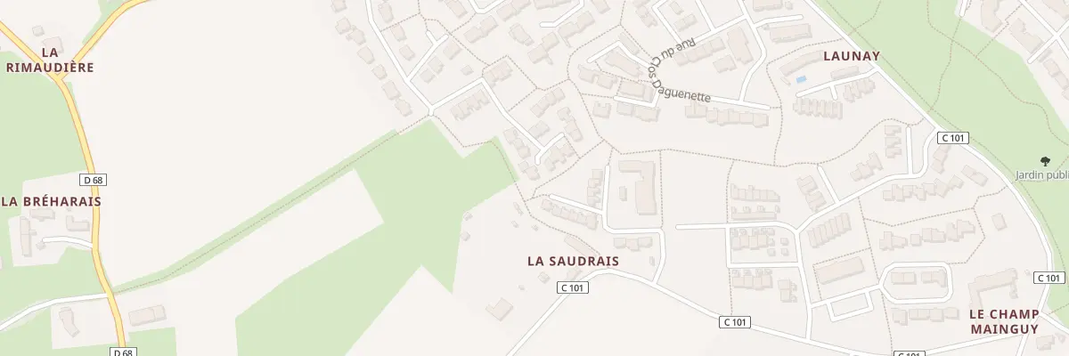 Plan du 18 Imp Tourterelle des bois à La Chapelle-Thouarault