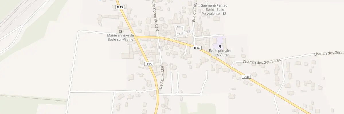 Plan du 17 Rue Bernard Danet - Besle à Guémené-Penfao