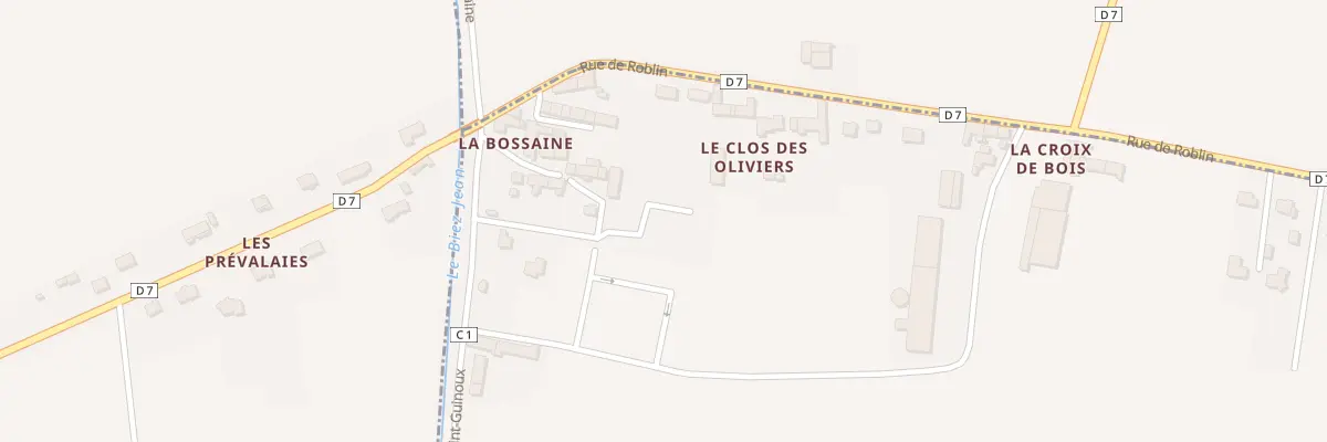 Plan du 121 Imp de la Foret de Scissy à Lillemer