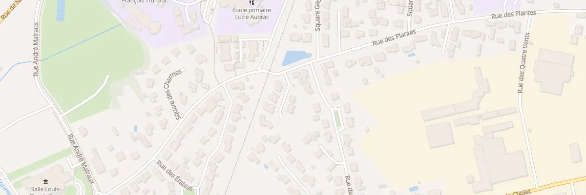 Plan du 1 Sq Antoine Parmentier à Challans