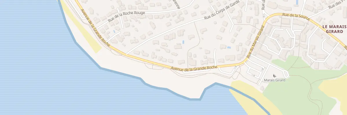 Plan du 23 Av de la Grande Roche à Bretignolles-sur-Mer