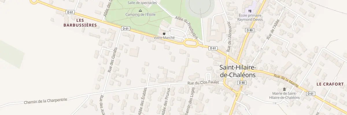 Plan du 11 Rue Eloi Guitteny à Saint-Hilaire-de-Chaléons
