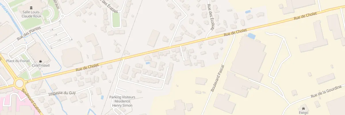Plan du 46B Rue de cholet à Challans