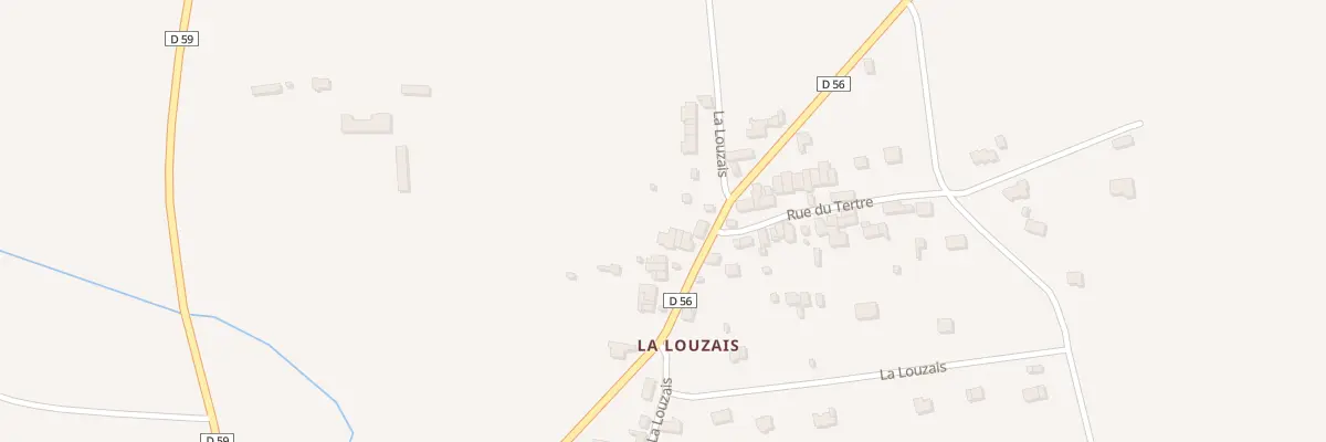 Plan du 20 La Louzais à Langon