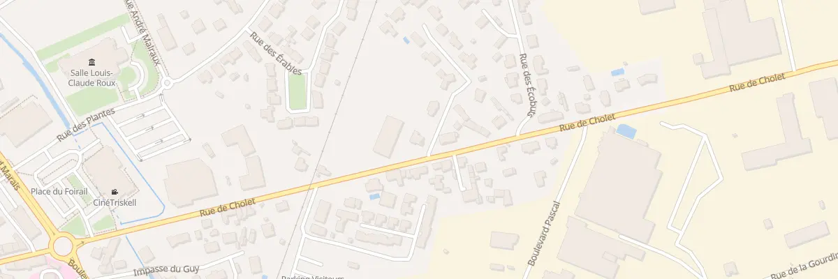 Plan du 41 Rue de cholet à Challans