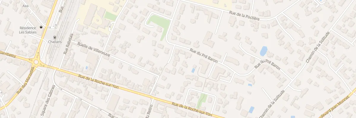 Plan du 3 Sq Barnabé Brisson à Challans