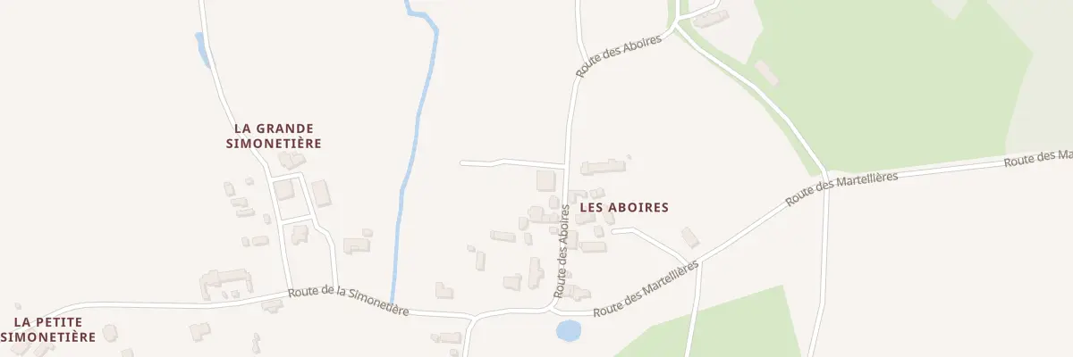 Plan du 513 Rte des Aboires à Givrand