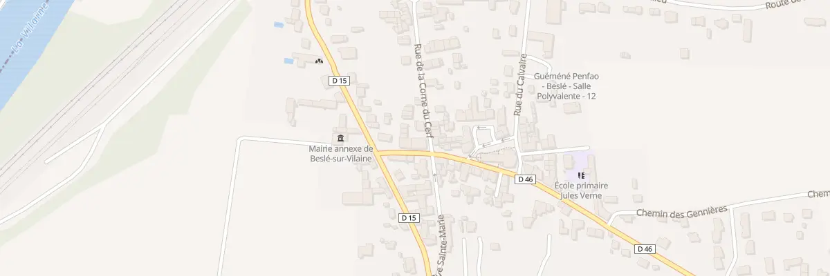 Plan du 39B Rue du Gen de Gaulle - Besle à Guémené-Penfao