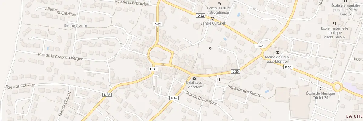 Plan du 5T Rue du Calvaire à Bréal-sous-Montfort