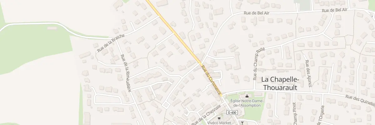 Plan du 3 Rue des Sports à La Chapelle-Thouarault