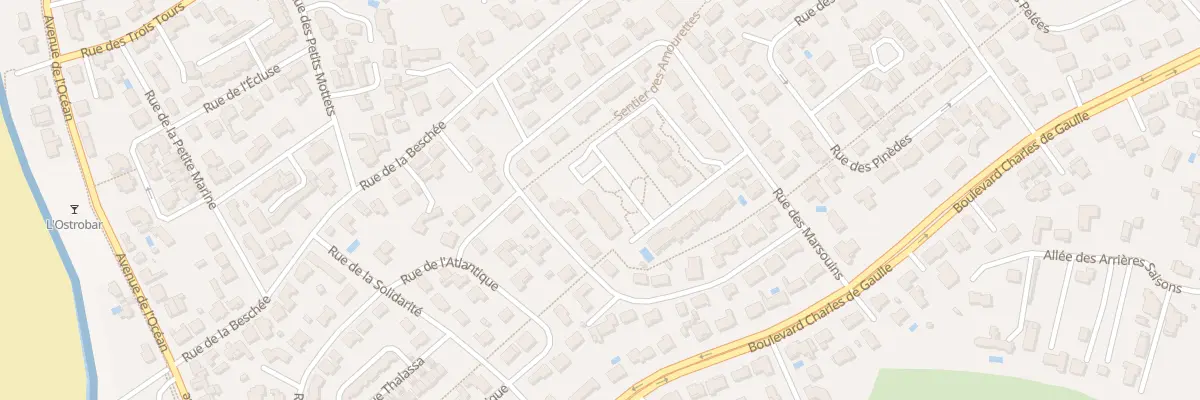Plan du 22 Rue de la rogne à Bretignolles-sur-Mer