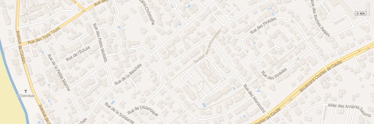 Plan du 22 Rue des marsouins à Bretignolles-sur-Mer