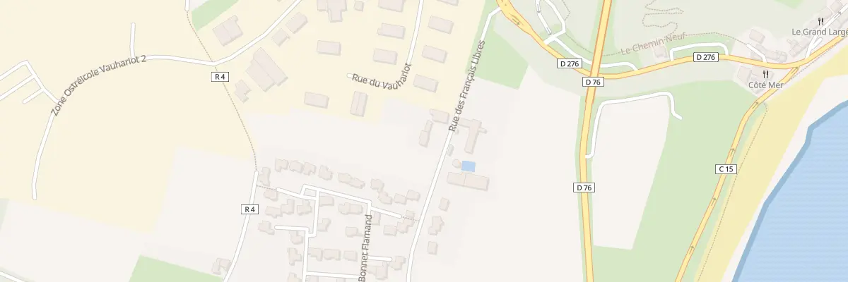 Plan du 55C Rue des Français Libres à Cancale