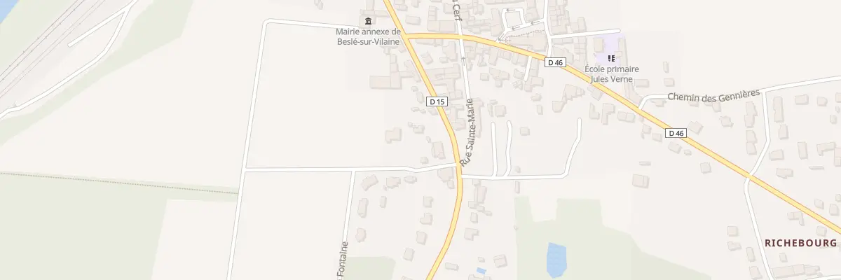 Plan du 18 Rue du Gen de Gaulle - Besle à Guémené-Penfao
