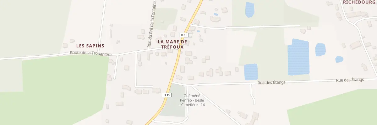 Plan du 5 Rue du Gue - Besle à Guémené-Penfao