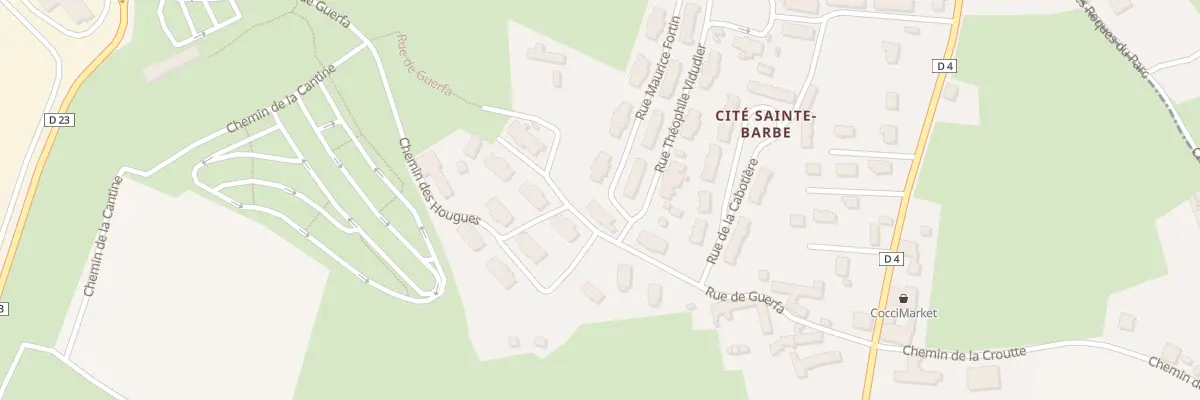 Plan du 46 Rue Maurice Fortin à Flamanville
