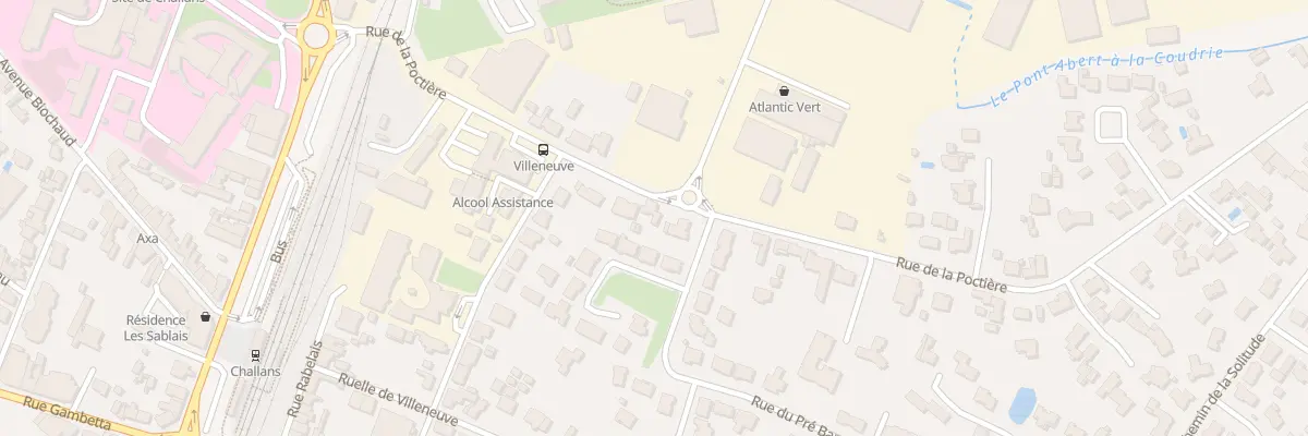 Plan du 16 Rue de la Poctière à Challans