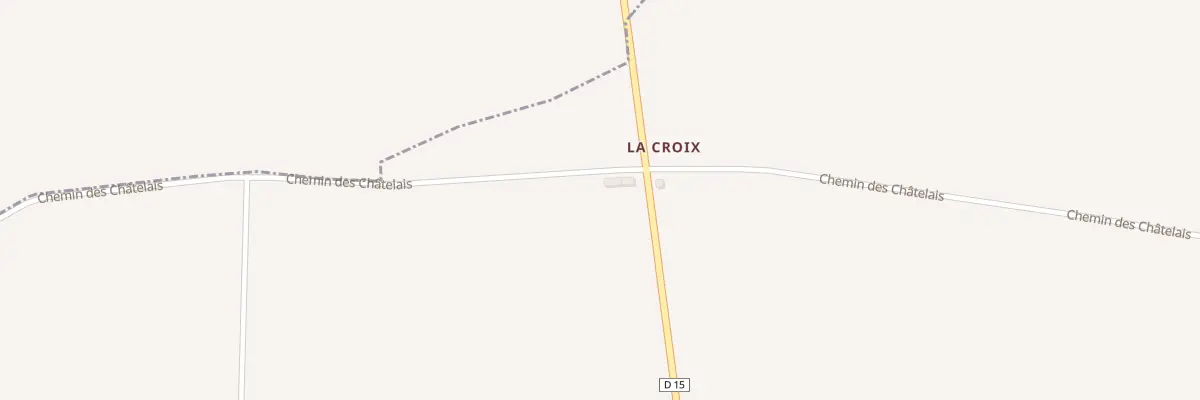 Plan du 3 La Croix Besle sur Vilaine à Guémené-Penfao