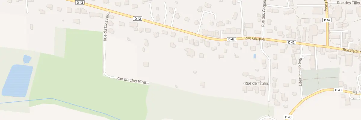 Plan du 39 Rue Gicquel à Guignen