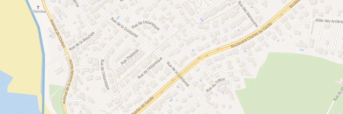 Plan du 1 Rue de l’atlantique à Bretignolles-sur-Mer