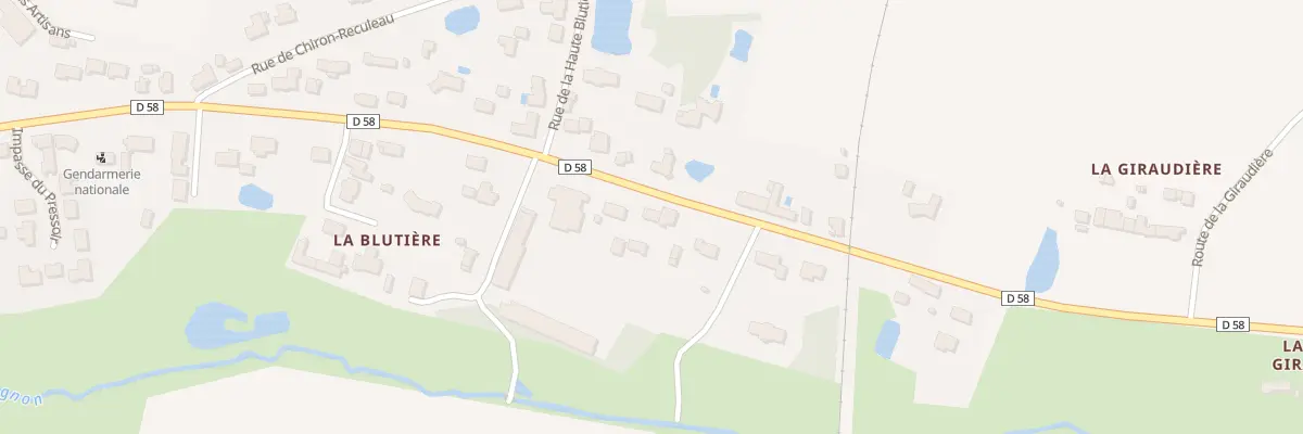 Plan du 50 Rue de la gare à Bois-de-Céné